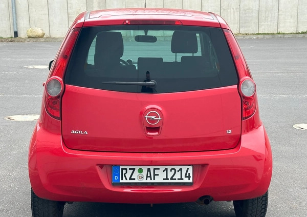 Opel Agila cena 15900 przebieg: 158832, rok produkcji 2008 z Góra małe 742